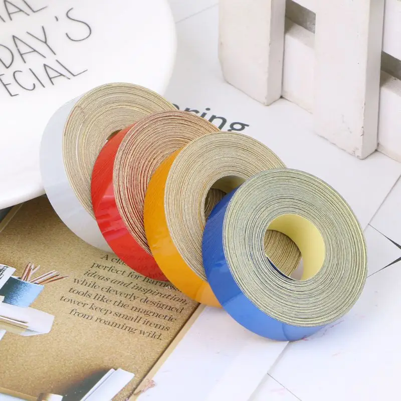 

5M Reflective Stickers Warning Stickers Waterproof Warning Tape Auto Car Motorcycle Reflective Material Reflective Roadway Safe