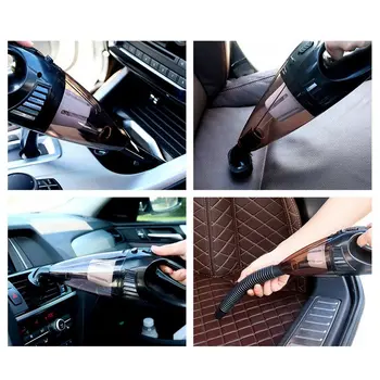 

Car Vacuum Cleaner 12V 100W Portable Handheld Vacuum Cleaner Wet and Dry Dual Use Auto Vacuum Cleaner Electrical Appliances