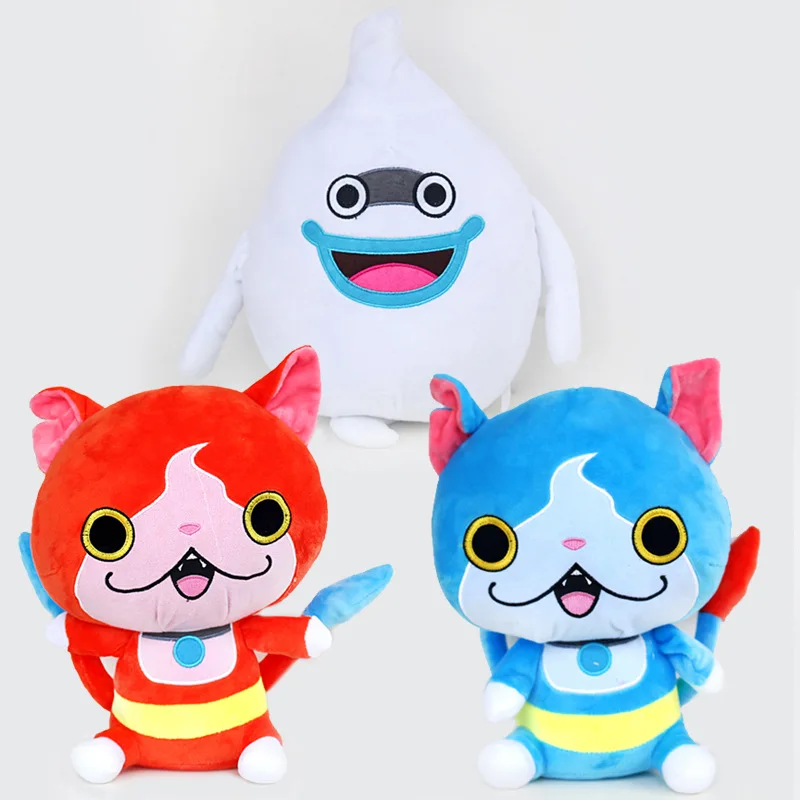 

20cm Yo-kai Yokai Watch Stuffed Plush Toys Doll Anime Youkai Watch Jibanyan Komasan Whisper Plush Toy for Kids Children Gift