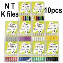 10 packsdal K напильники эндодонтические niti напильники корневого канала никеля титана ручные напильники используемые для чистки корней стоматология