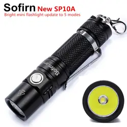 Sofirn Новый sp10a мини Портативный светодиодный фонарик АА EDC карман свет CREE XPG2 Портативный брелок свет Penlight Водонепроницаемый Фонари