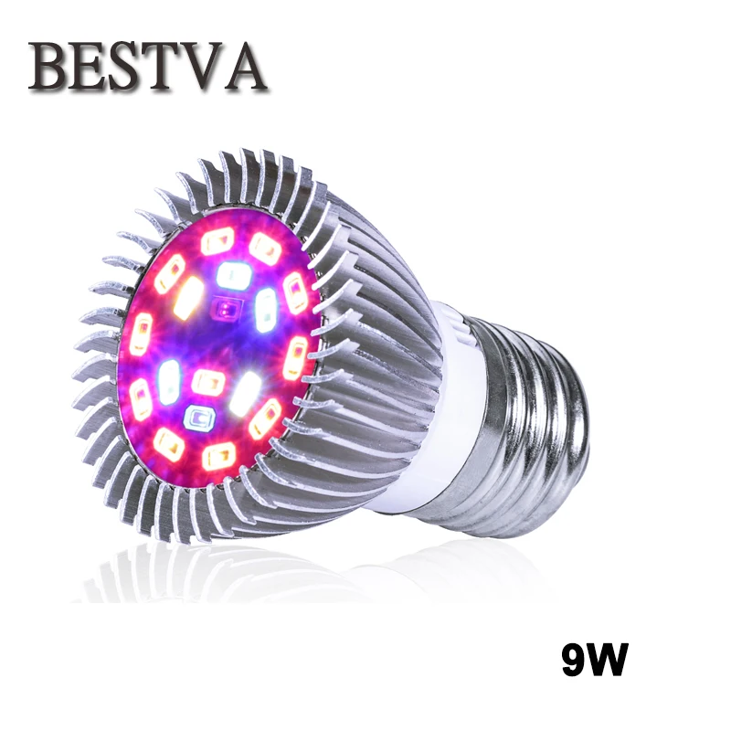 MINI LED grow light full spectrum 9W grow led bulbs E27