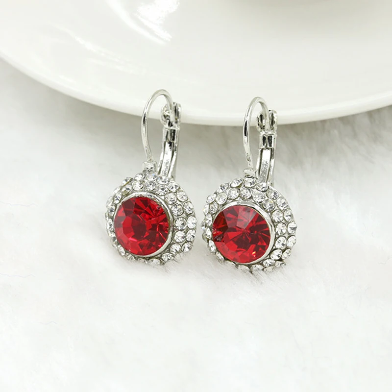 Женские круглые серьги со стразами металлические стразами|earrings for women|fashion earrings