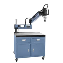 Экран Touch Сертификат CE горизонтальной электрические гайконарезной станок M6 к M30