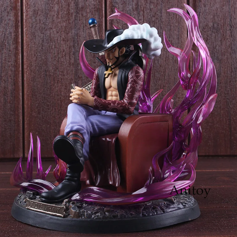 Action Figure One Piece Anime Figure Dracule Mihawk One Piece GK Statue PVC Collectible Model Toy 19cm Action Figure One Piece Anime Figure Dracule Mihawk One Piece GK Statue PVC Collectible Model Toy 19cm