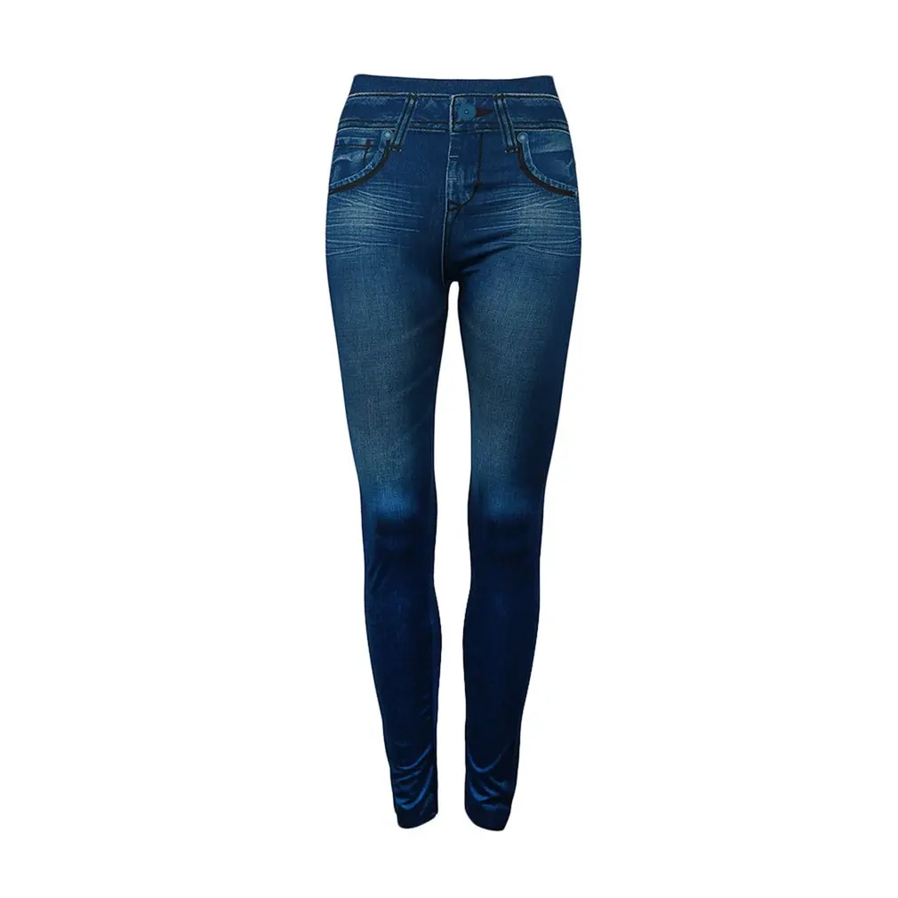 Sexy Seamless Denim Leggings For Women Soft, Stretchy, And Skinny