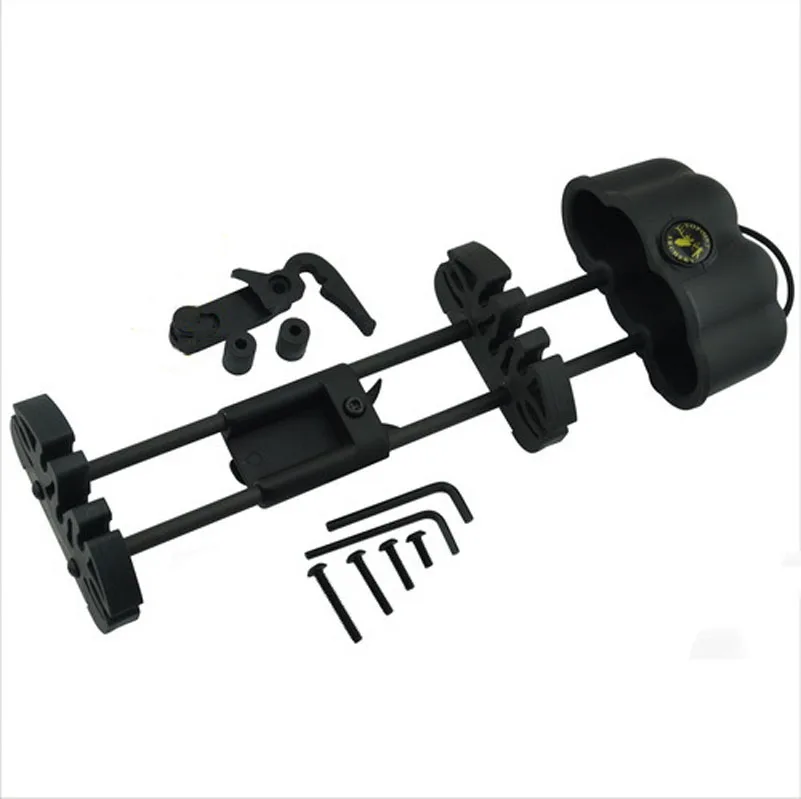 Günstig 5 pfeil Köcher Bogenschießen Voll Einstellbare Pfeil Köcher Pfeil Köcher Pfeil Halter für Verbindung Recirve Bogen Jagd Kostenloser Versand