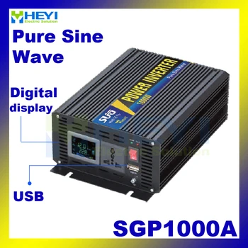 

New type Smart Series Pure Sine Wave Inverter 1000W with USB input 12VDC 24VDC 48VDC output 110VAC 220VAC power inverter charger