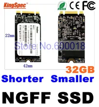 kingspec NGFF SSD 128GB Solid State Drive smaller than pcie msata ssd For thinkpad for lenovo internal hard disk MAX 64GB 256GB