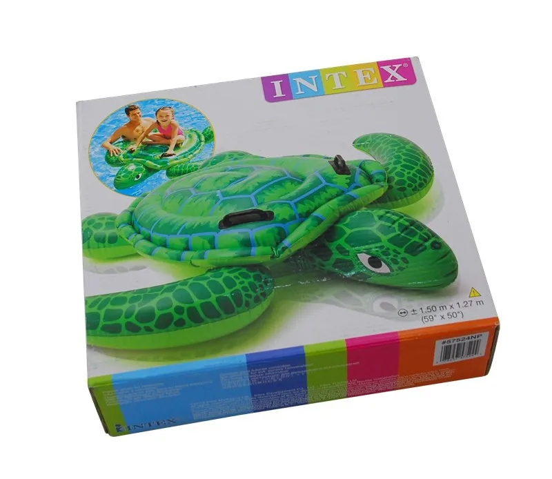 Надувная игрушка для плавания, Надувное детское сиденье для бассейна, плавающее кольцо, зеленая игрушка Черепаха