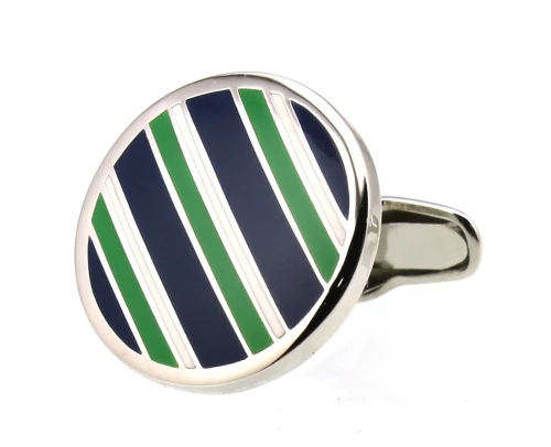 Men's Cuff Links Multicolor Blue Pink Green Purple Cufflinks H1074 | Украшения и аксессуары