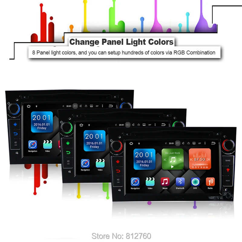 Discount 8 Core/Android6.0/2G RAM/32G Rom/2Din For Opel Vectra Corsa D Astra H Fast Boot Car DVD Radio Multimedia Audio Video player 3