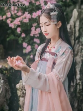 2019 traditional women tang ancient chinese costume beautiful dance hanfu costume princess dynasty chinese hanfu dress 2018 autumn kids chinese princess costume traditional dance costumes girls floral children folk ancient hanfu tang dynasty dress