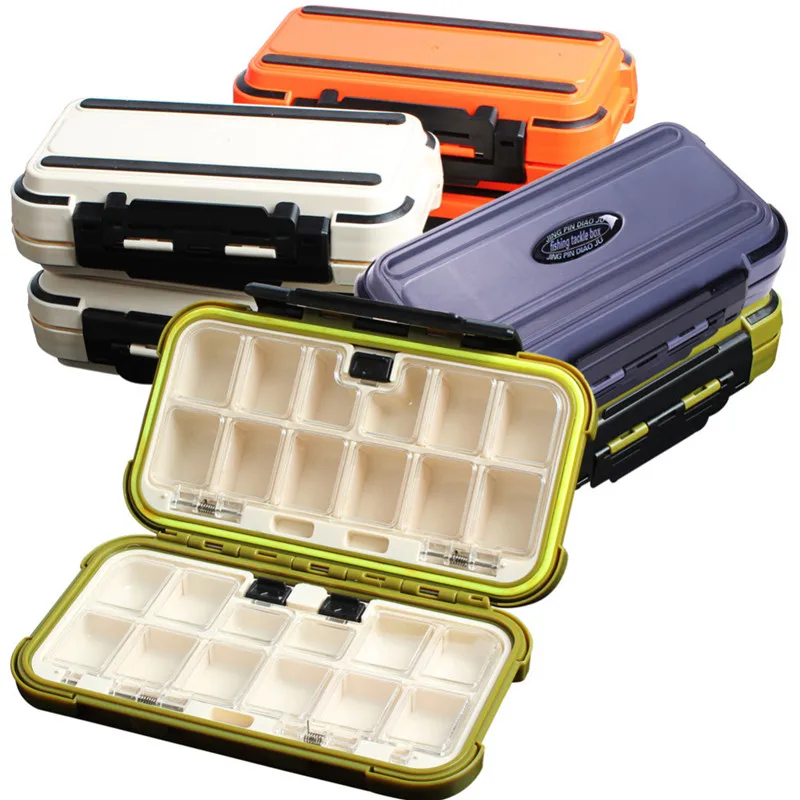 

Multifunction Fishing Tackle Box waterproof Fishing Accessories Box Tool Storage Case Pesca for Lure Spoon Hook Bait Tackle