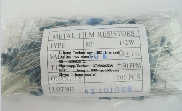 New&amporiginal 1/6W(0.125W)3R | Электроника