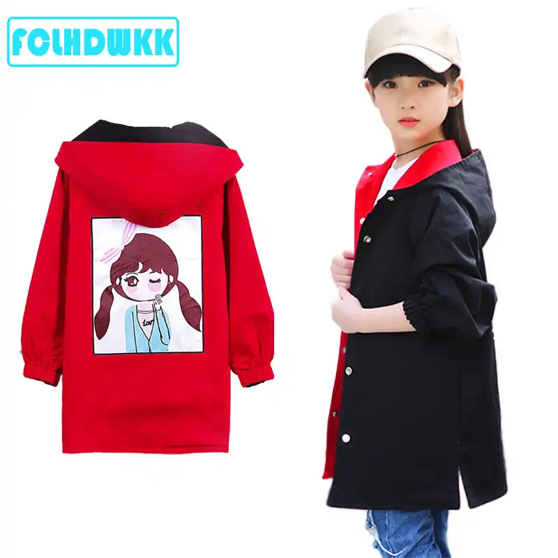 baby girl windbreaker jacket