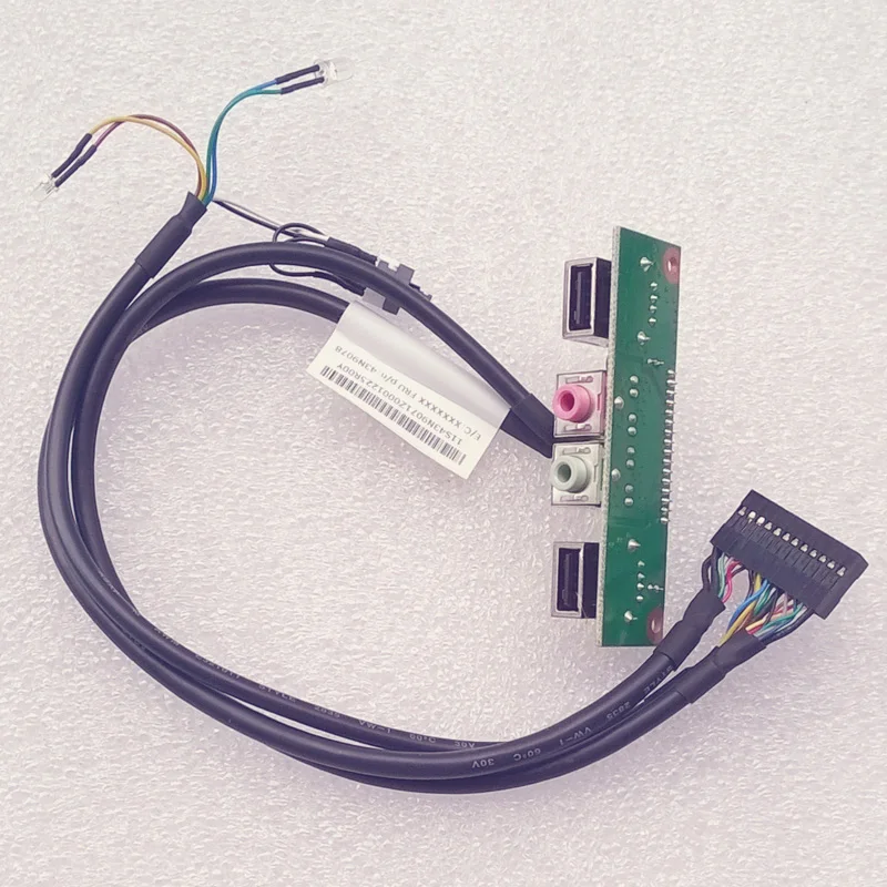 Новая Оригинальная передняя I/O USB/аудиоплата LX5848 + светодиодная/кнопка