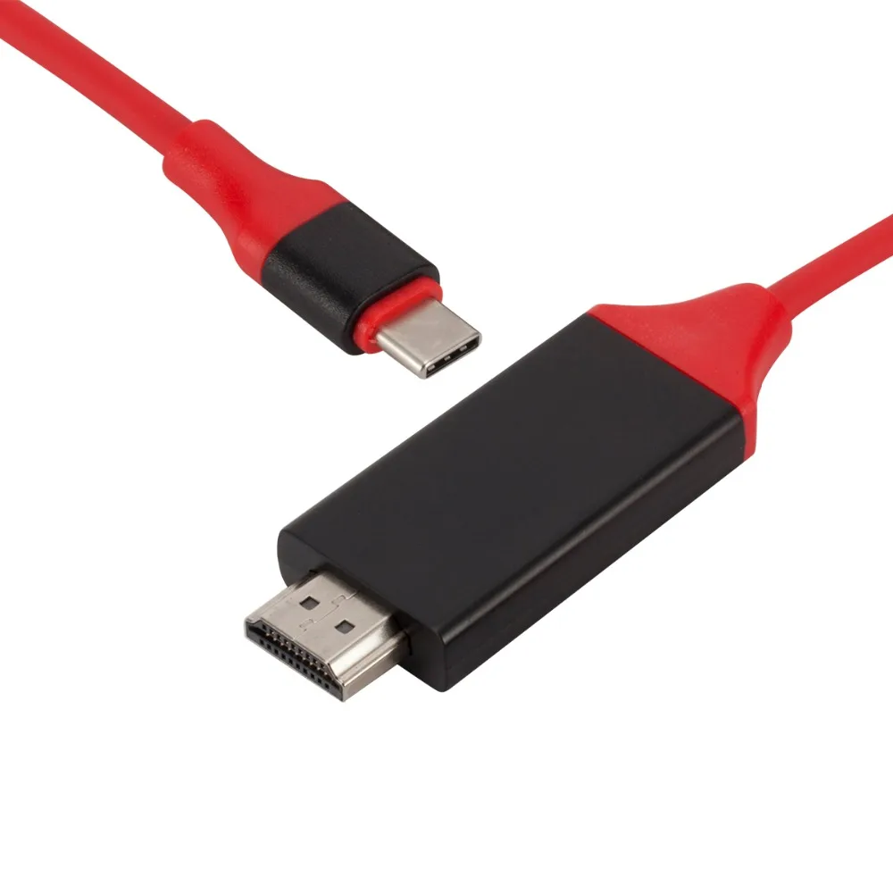 USB 3,1 USB-C к 4K адаптер HDMI HDTV type C(Thunderbolt 3) штекер HDMI кабель для samsung Galaxy S9 S8 Macbook huawei P20