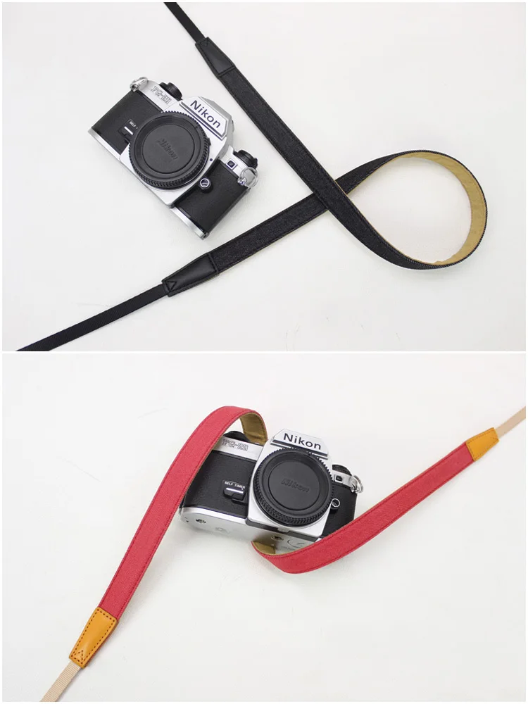 Беззеркальная система камера чистый джинсовый плечевой ремень гибкие ремни для камеры для Canon Fuji Nikon Olympus Panasonic Pentax sony