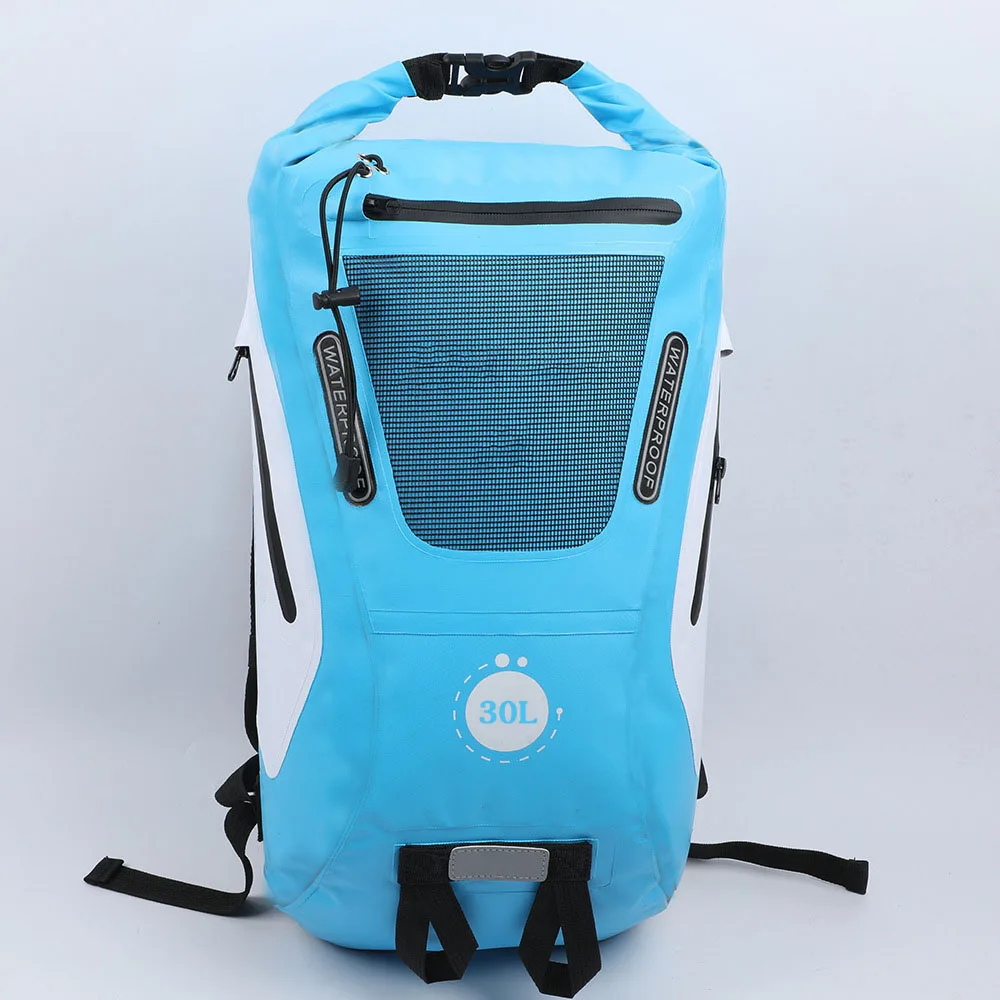 

Waterproof bag Backpack PVC Super Waterproof bag 30L Dry bag Swimming bag River trekking bag Camping Outdoor