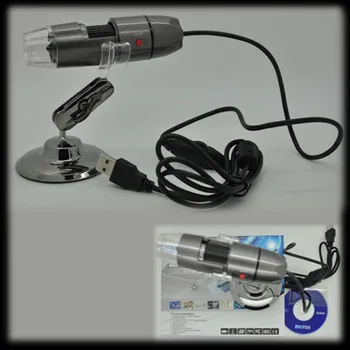 

by dhl or ems 100pcs 2MP USB 8 LED Digital Microscope Endoscope Magnifier 800X w CD Driver Hot More benefit
