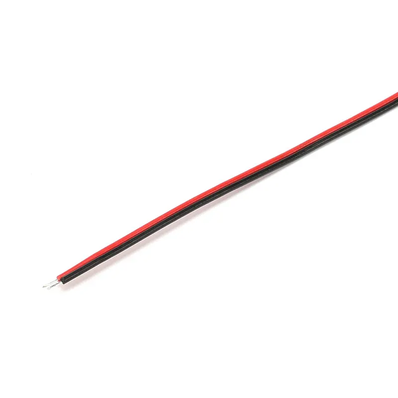 50Pcslot Red Black Abreast Line 26AWG 80mm 150MM length LED Line Connecting Tin Plating Wire DIY 2P Electronic Wire Welding (3)