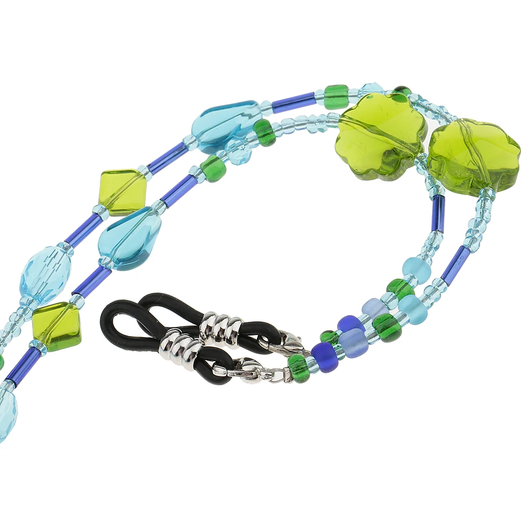 Fashionable Eyeglass Holder Necklace Sun Eye Glass Neck Strap Chain Lanyard Cord for Eye glasses Reading Glasses Sunglasses