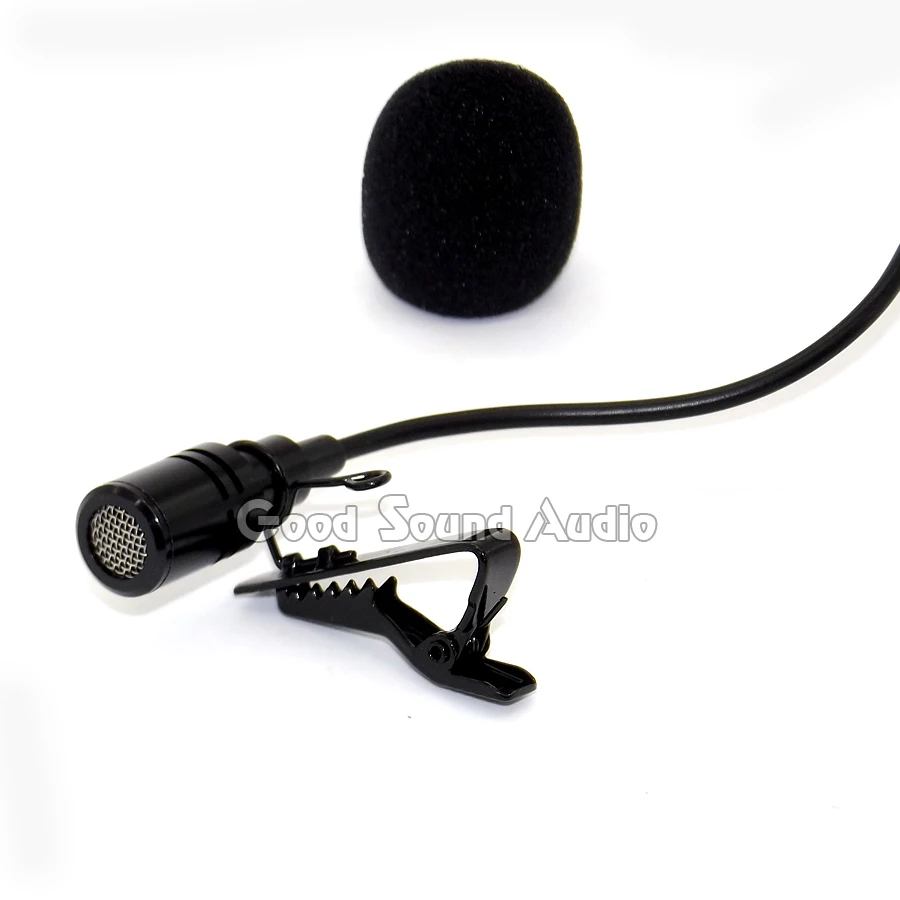 Конденсаторный мини микрофон для караоке 3 контакта|clip microphone|microphone for karaoketie clip