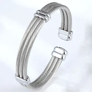 Cable Bracelet Cuff Bangle Bracelets Products under $30 8d255f28538fbae46aeae7: Styles 1|Styles 2|Styles 3|Styles 4