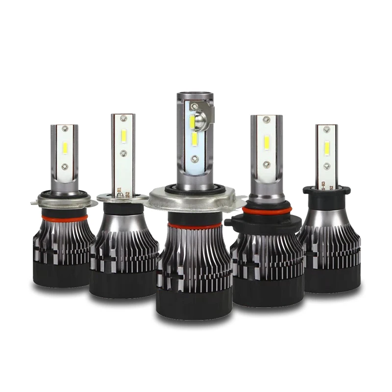 Vente Super Lumineux Phare De Voiture H7 H4 H11 led H1 led ampoule HB3 9005 HB4 9006 H3 H8 60 W 12000lm auto Ampoule CSP Projecteur 6500 K phare de voiture