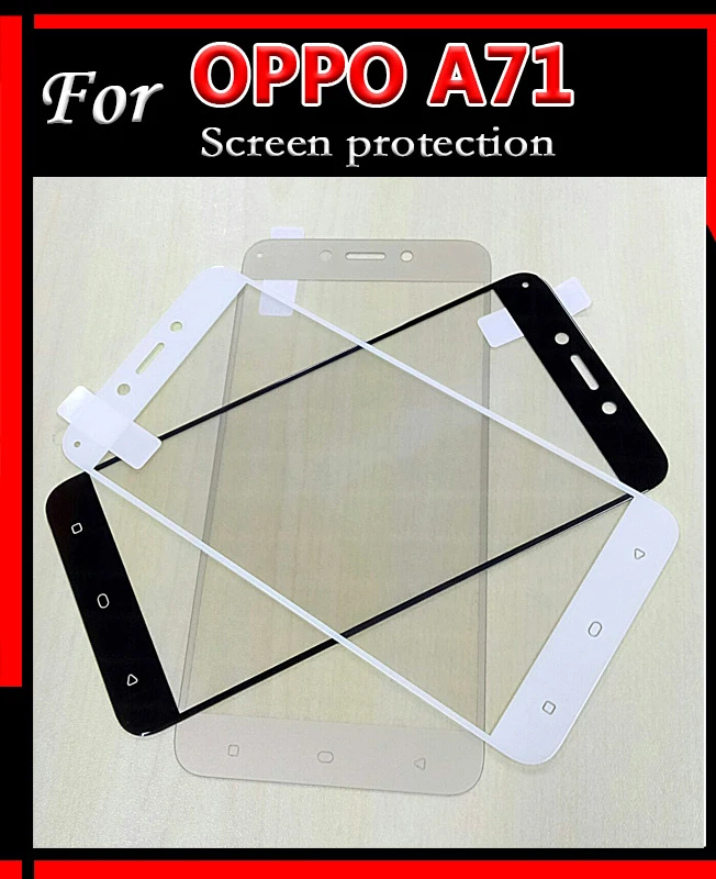 3d Tempered Glass For Oppo A71 Full Cover 9h Protective Film Explosion