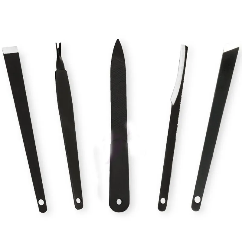 

2PCS Foot Dead Hard Skin Callus Remover Scraper Pedicure Rasp Tools Portable Cuticle Pusher Nail Foot Care Tool