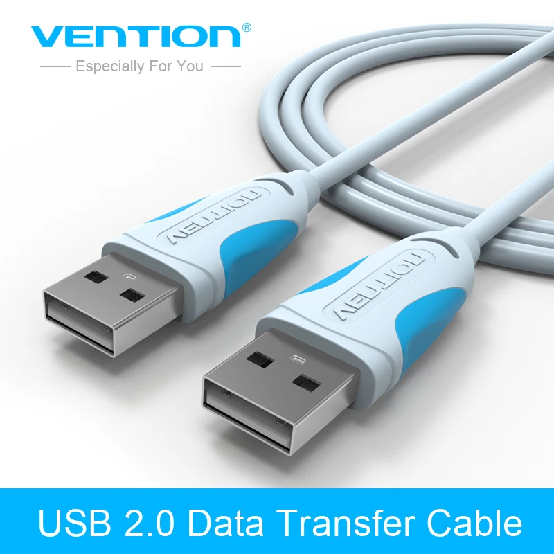 Vention USB 2.0 Extension Cable Male to Male USB 0.5m 1m 1.5m 2m USB Cable Fast Speed 480Mbps for Radiator Car Speaker Hard Disk