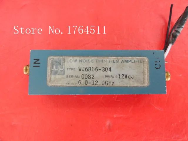 

[BELLA] WJ WJ6856-304 6.0-12.0GHz 12V SMA supply amplifier