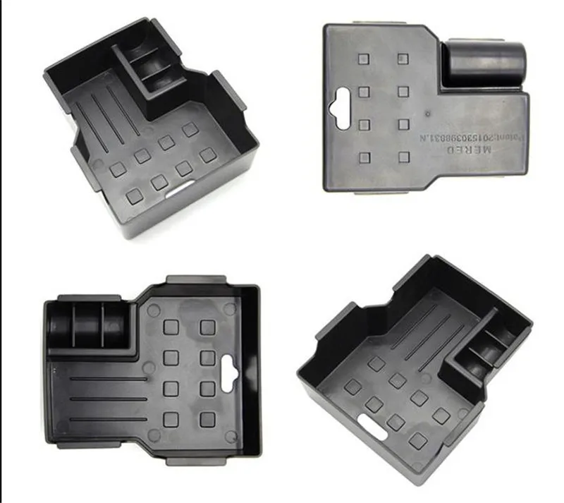

ABS Black Central Storage Pallet Armrest Container Box storage box for Suzuki Vitara 2015 2016 2017 2018 Car Styling 1PCS