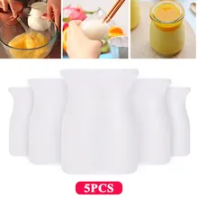 Экономические окружающую среду чашки для пудинга чашки для десерта прозрачные одноразовые салат, торт на день рождения емкость для смузи