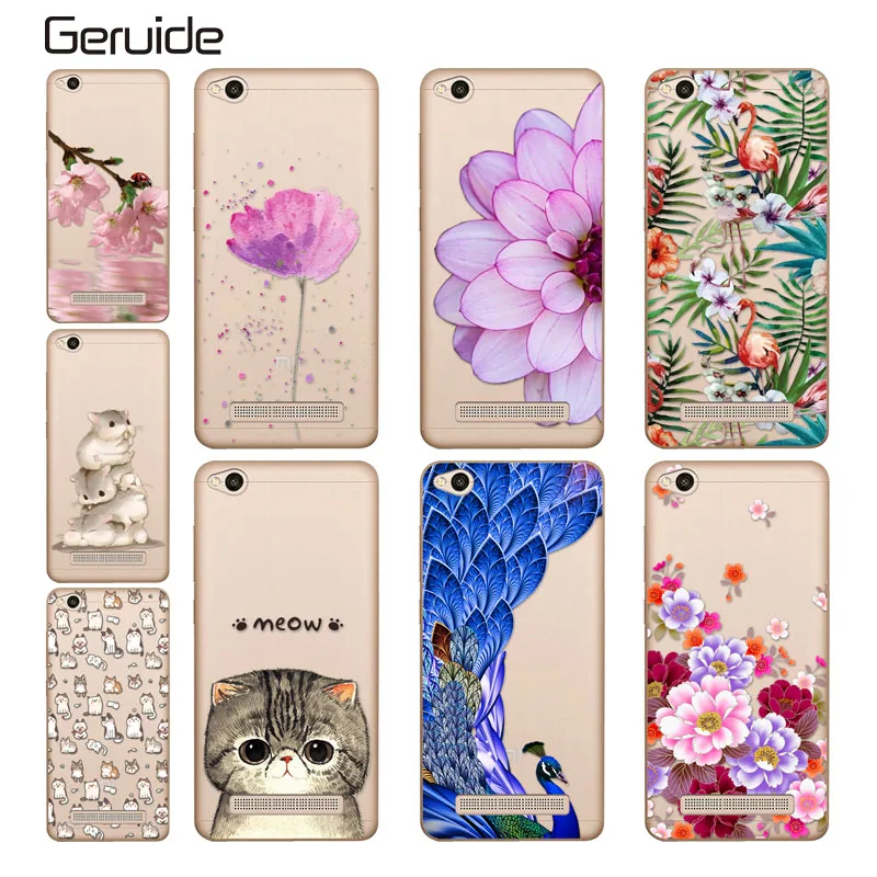 

Geruide Xiaomi Redmi 4A Case Silicon Xiaomi Redmi 4a Coque Soft TPU Phone Protector Xiaomi Redmi 4A Cases Cover Etui Accessories