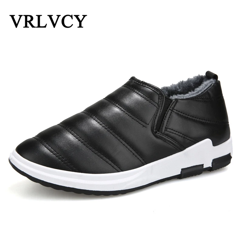 

2018 winter new plus velvet warm men's cotton shoes casual high to help thicken comfortable men's shoes