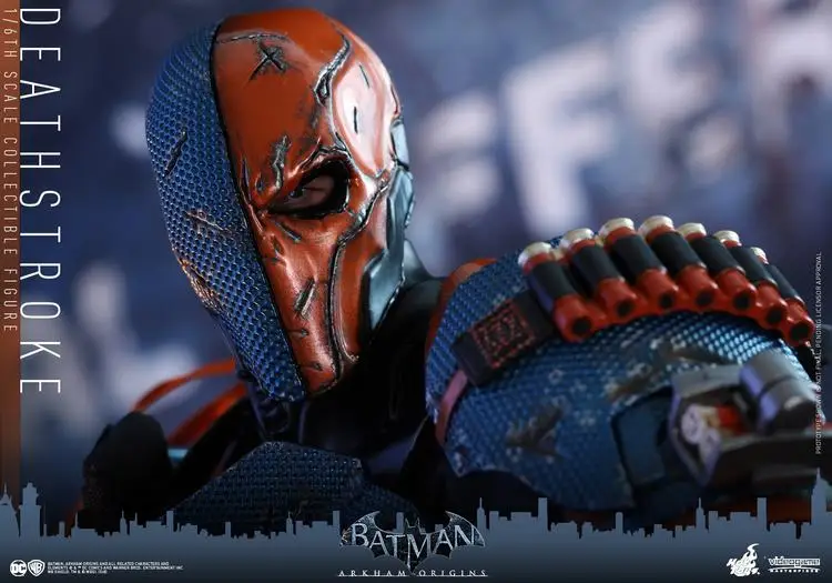 Полный набор 1/6 масштаб Бэтмен: Arkham Origins Deathstroke VGM30 фигурка игрушка Коллекционная фигурка кукла игрушки подарок с коробкой