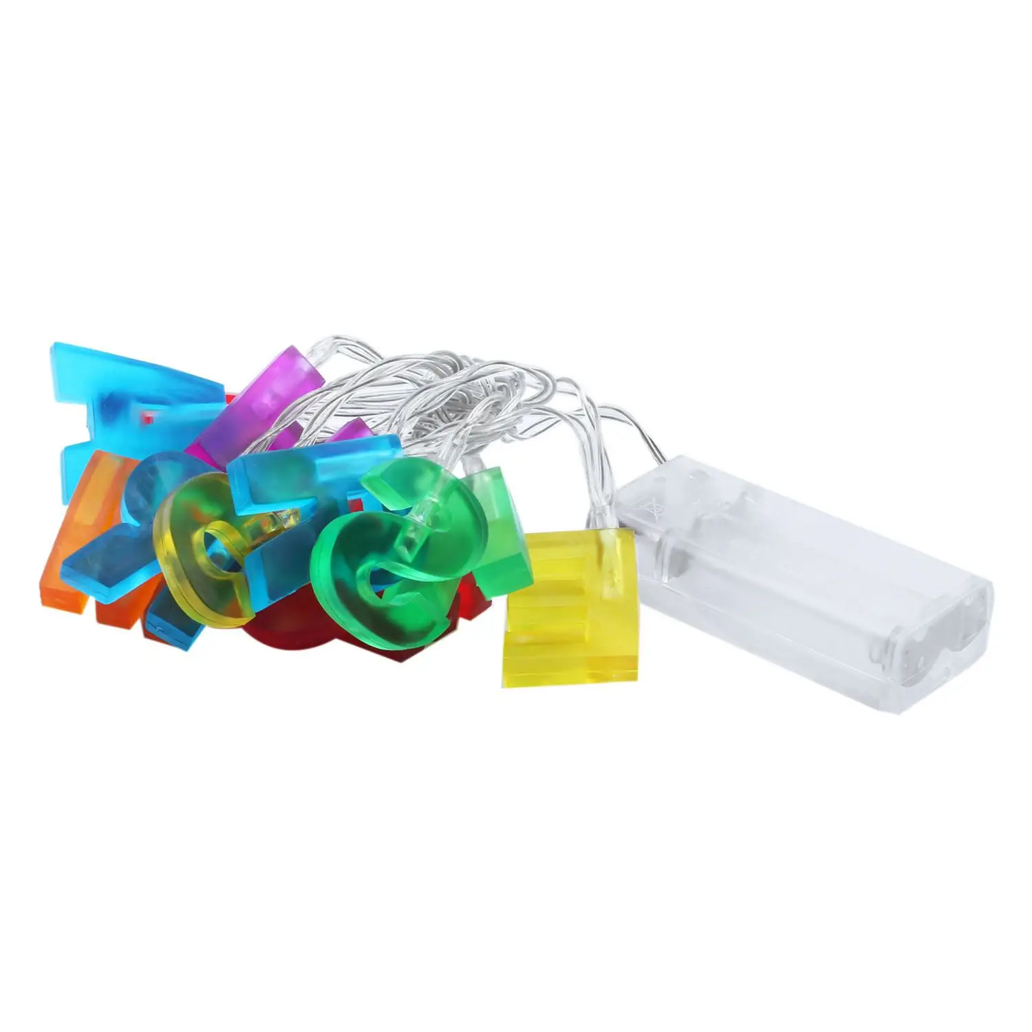 

Brand New Merry Christmas Glowing Letters string Creative LED battery lights party decorative lights glowing Merry Christmas let