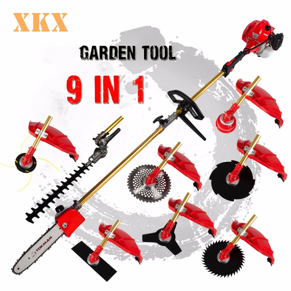 PROD 32660277965 2020 New 2 stroke 52cc 1.75kw 9 in 1 Pole Chainsaw
Hedge Trimmer Brush Cutter Grass Trimmer Whipper Snipper Pruner Line
Tree