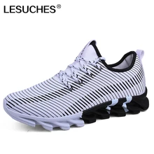 Новое поступление мужские кроссовки белая спортивная обувь для мужчин Осенняя уличная дышащая Спортивная обувь Zapatillas Deportivas 39-44 RnA88