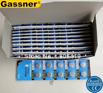 

50cards/Lot 100% Fresh AG13 LR44 LR1154 A76 1.5V alkaline button cell batteries 0%Hg Pb Mercury free Coin cell for watches toys