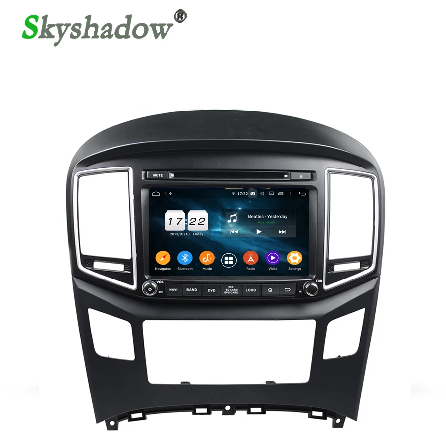 

DSP Android 9.0 4G +32GB 8Core Car DVD Radio Player For HYUNDAI H1 Grand Starex 2016 2017 GPS map RDS Radio wifi Bluetooth 4.2