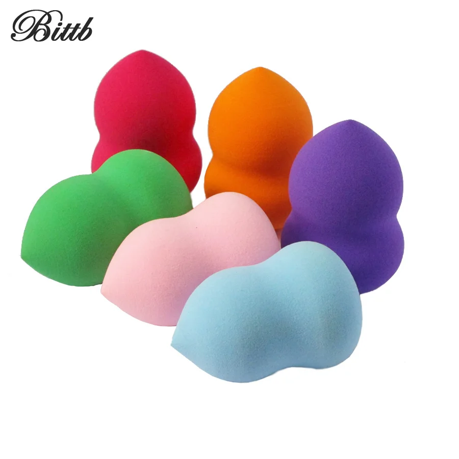 Bittb Wholesale 60Pcs Facial Makeup Sponge Non Latex Foundation Sponge Smooth Powder Cosmetic