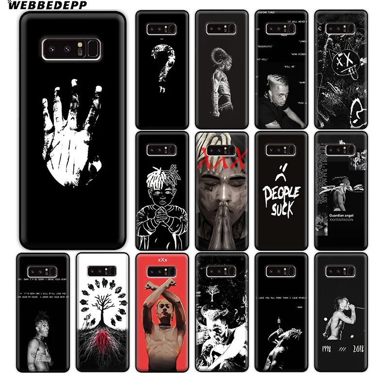 WEBBEDEPP Touch Eem Xxxtentacion Мягкий силиконовый чехол для Samsung Galaxy A9 A8 A7 A6 Plus 2018 A5 A3 2017 2016 Note 9 8