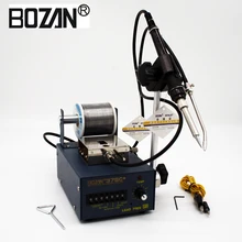 BOZAN 375C+ автоматическая подача паяльника станция Оловянная Подающая припой без свинца паяльник 75 Вт