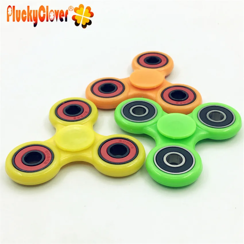 Hot Hand Spinner Colorful Camo Fidget Tri Hand Spinning Finger Toy Gift US 