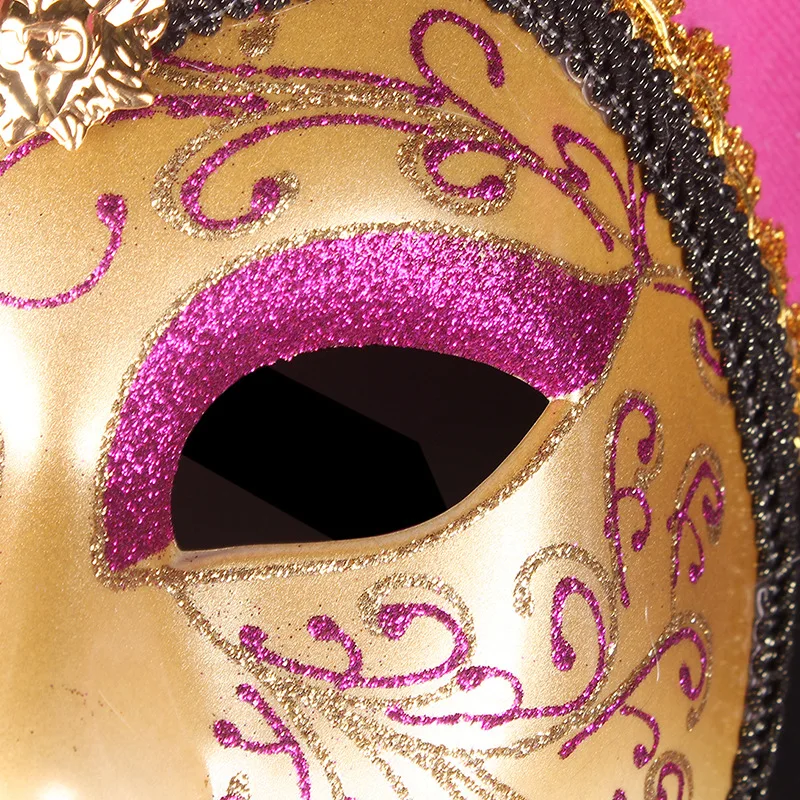 GNHYLL маскарадный бальный костюм вечерние высококачественные венецианские итальянские маски карнавальные капризные длинные Слоны маска для носа Хэллоуин