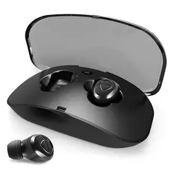 Правда Беспроводной наушники 3D стерео звук Беспроводной Bluetooth наушники Беспроводной спортивный наушник IPX5 наушники-вкладыши с зарядным